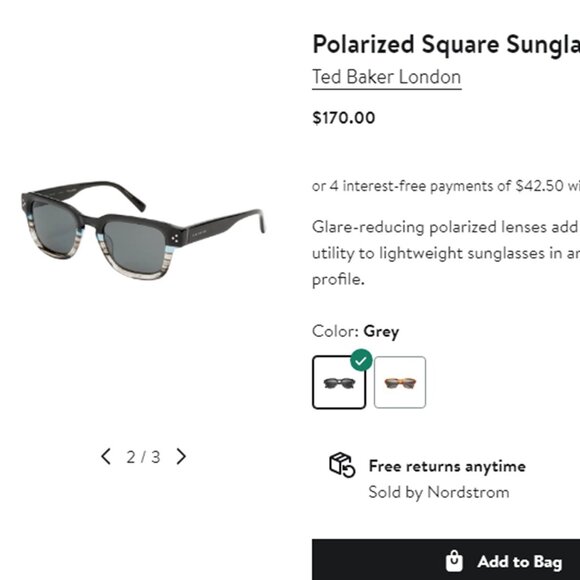 TED BAKER London  | Polarized Sunglasses // B671  🕶️  BRAND NEW!!! - Picture 16 of 16